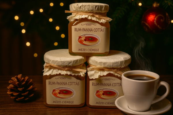 WhisKoffe AddLove mézek: a Rum-pannacottás méz